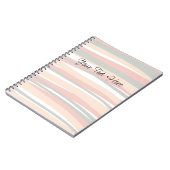 Carnet Lignes Abstraites Chic Boho (Côté gauche)