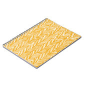 Carnet Lignes Abstraites dessinées à la main, texture hip (Côté gauche)
