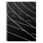 Carnet Lignes blanches sur le terrain de piste (Devant)