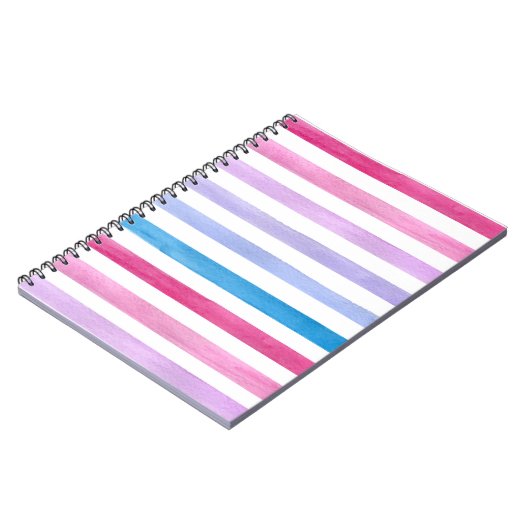 Carnet Lignes colorées (Côté gauche)