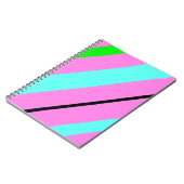 Carnet Lignes colorées (Côté gauche)