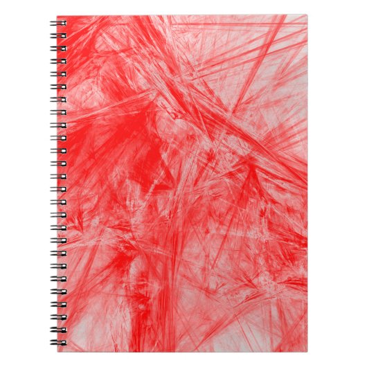 Carnet Lignes de coupe rouge arrière - plan texture (Devant)