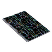 Carnet Lignes de laboratoire de chimie (Côté Droit)