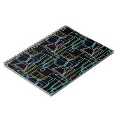 Carnet Lignes de laboratoire de chimie (Côté gauche)