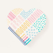 Carnet lignes de motif (Devant)