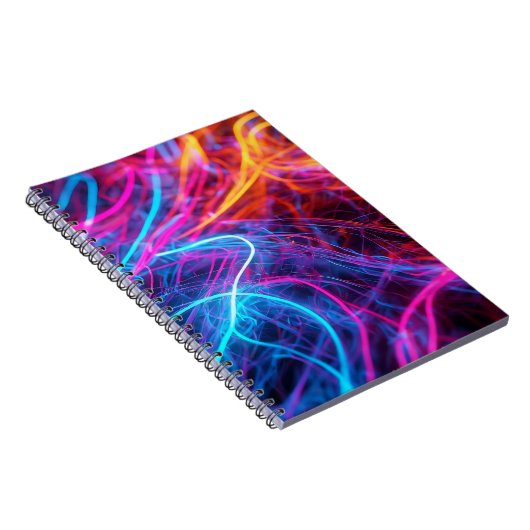 Carnet Lignes de néon (Côté Droit)