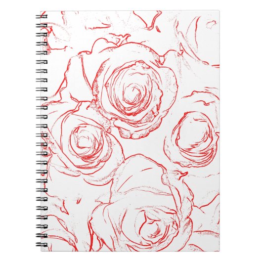 Carnet Lignes directrices de Red Roses (Devant)