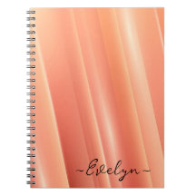 Lignes dynamiques de dégradé orange Nom élégant