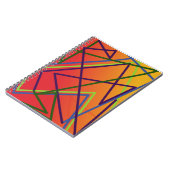 Carnet lignes folles (Côté gauche)