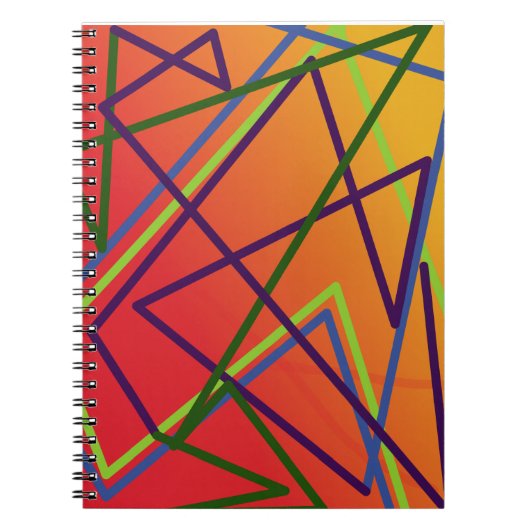Carnet lignes folles (Devant)