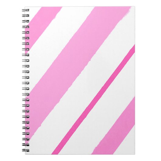 Carnet Lignes roses (Devant)