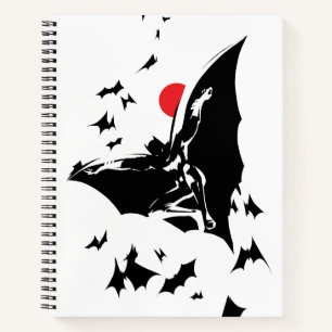 Carnet Ligue de Justice Batman dans le nuage de chauves