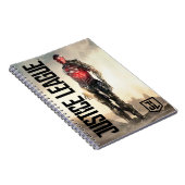 Carnet Ligue de Justice | Cyborg Sur Le Champ De Bataille (Côté Droit)