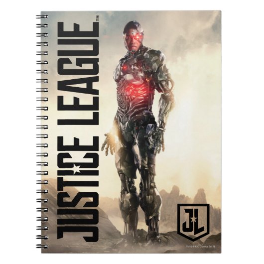 Carnet Ligue de Justice | Cyborg Sur Le Champ De Bataille (Devant)
