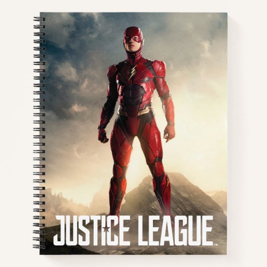 Carnet Ligue de Justice | Le Flash Sur Le Champ De Batail (Devant)