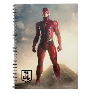 Carnet Ligue de Justice Le Flash Sur Le Champ De Batail