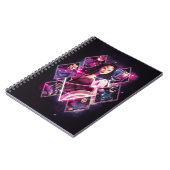 Carnet Ligue de Justice | Panneaux de groupe galactique d (Côté gauche)