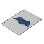 Carnet Ligue de Justice | Symbole Batman de brosse et dem (Côté gauche)