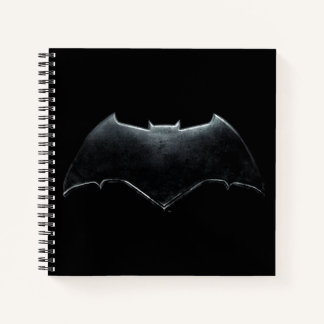 Carnet Ligue de Justice | Symbole de batman métallique