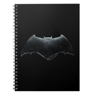 Carnet Ligue de Justice | Symbole de batman métallique