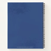 Carnet Ligue de Justice | Symbole de femme Wonder brossé (Dos)