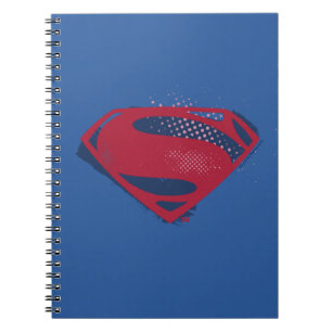 Carnet Ligue de Justice Symbole Superman brosse et demi