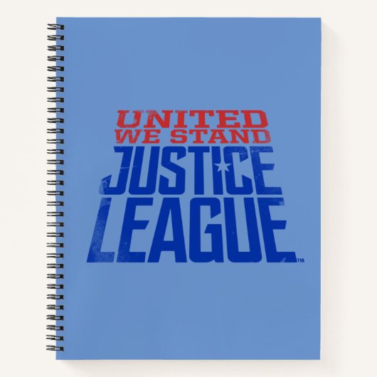 Carnet Ligue de Justice | United We Stand Graphic (Devant)