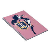 Carnet Ligue de Justice | Wonder Woman & JL Icon Pop Art (Côté Droit)