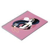 Carnet Ligue de Justice | Wonder Woman Profil Pop Art (Côté gauche)