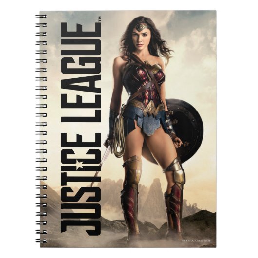 Carnet Ligue de Justice | Wonder Woman Sur Le Champ De Ba (Devant)
