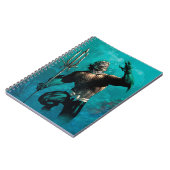 Carnet Ligue Justice #10 Aquaman Noyé Variant de Terre (Côté gauche)