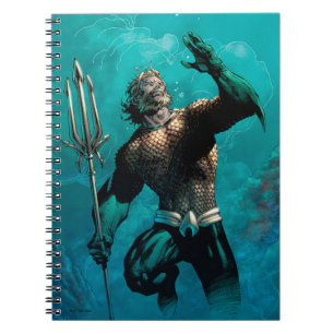 Carnet Ligue Justice #10 Aquaman Noyé Variant de Terre