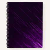 Carnet Lilac à gauche En vichy Floral Custom School (Devant)