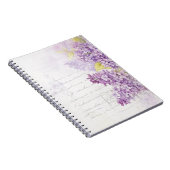 Carnet Lilac pourpre (Côté Droit)