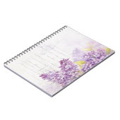 Carnet Lilac pourpre (Côté gauche)