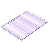 Carnet Lilac rayures (Côté gauche)