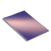 Carnet Lilac rose clair de lune ombre effet (Côté Droit)