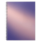 Carnet Lilac rose clair de lune ombre effet (Devant)