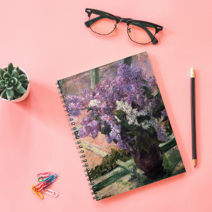 Carnet Lilacs dans une fenêtre   Mary Cassatt