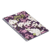 Carnet Lilacs Sur Violet (Côté Droit)