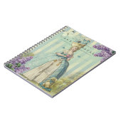 Carnet Lilas au printemps (Côté gauche)