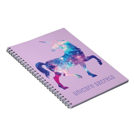 Carnet lilas de secrets de licorne (Côté Droit)