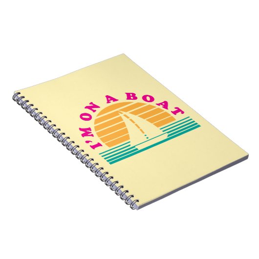 Carnet L'île isolée sur un bateau (Côté Droit)