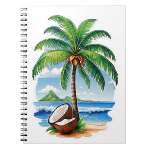 Carnet L'île tropicale des Cocotiers