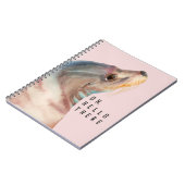 Carnet L'illustration | d'otarie ajoutent votre texte (Côté gauche)