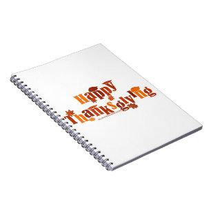 Carnet L'illustration festive et lumineuse de Thanksgivin
