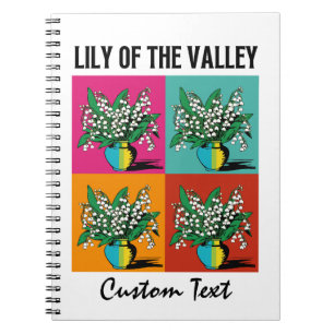 Carnet Lily de la vallée mai naître Mois Flower Gardener
