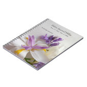 Carnet Lily, les fleurs de la limande et de la scilla (Côté gauche)