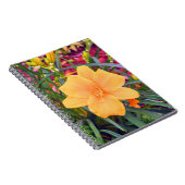 Carnet Lily orange vif (Côté Droit)