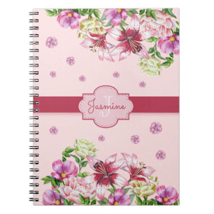 Carnet Lily & Peony Rose floral